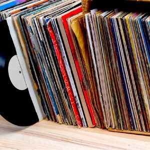 Vinyl records willing to do trades as well